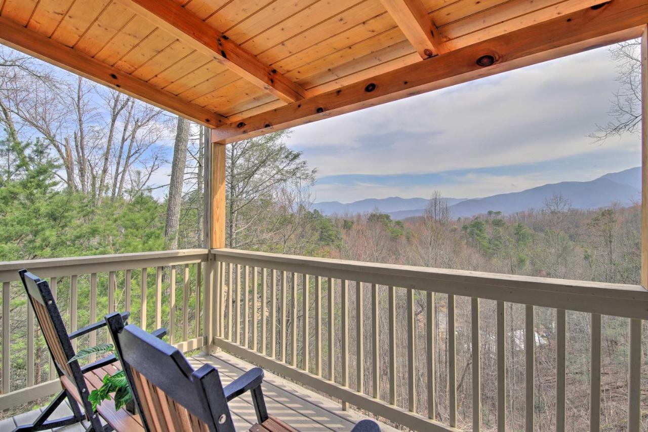 Gatlinburg Cabin With Pool Table And Hot Tub! Dış mekan fotoğraf